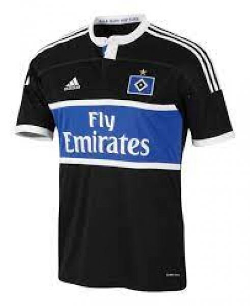 Adidas Hamburger SV Trikot 2011/12 auswärts HSV Fly Emirates schwarz Kinder 152 cm