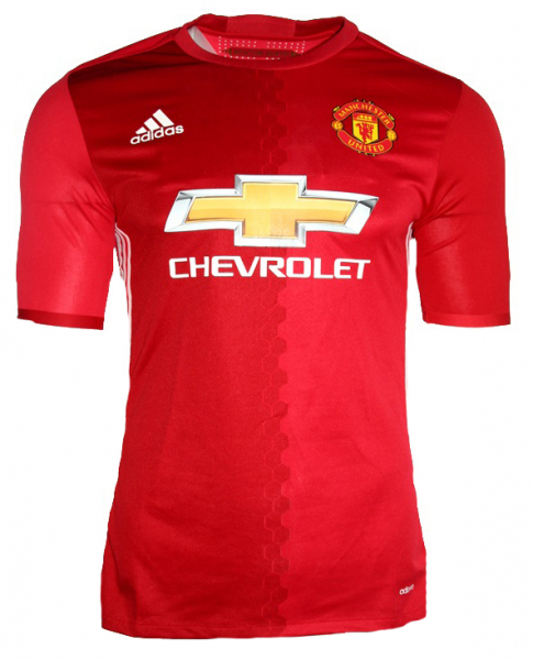 Adidas Manchester United Trikot 9 Zlatan Ibrahimovic 2016/17 Chevrolet Adizero Matchworn Herren L