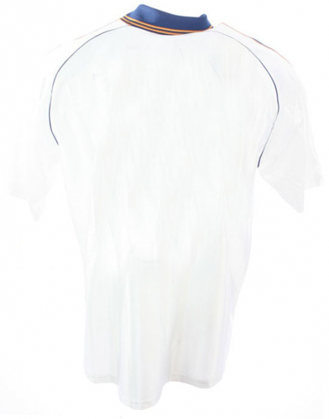 Adidas Real Madrid Trikot 7 Raul 9 Suker 10 Seedorf 4 Hierro 1998-00 Teka Weiß CL Herren M oder L