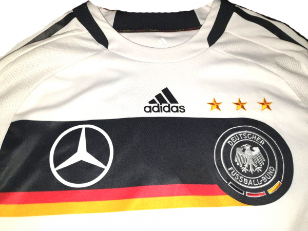 Adidas Deutschland match worn Trikot 2008 11 Miroslav Klose Mercedes Benz DFB Herren M (b-Ware)