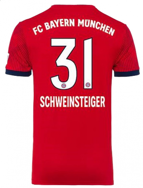 Adidas FC Bayern München Trikot 31 Bastian Schweinsteiger 2018/19 spezial heim rot Herren S