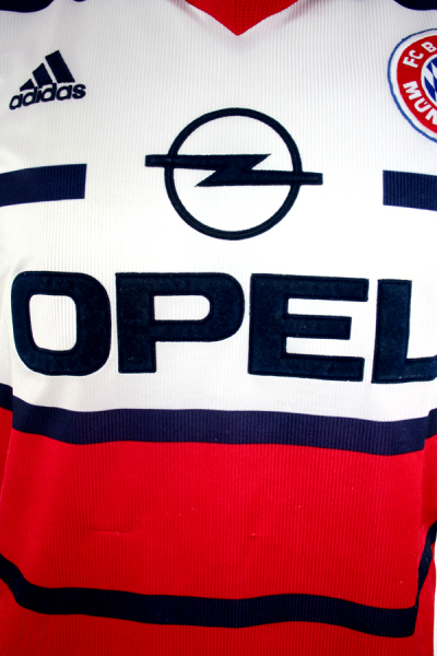 Adidas FC Bayern München Trikot 9 Giovane Elber 1999/2000 Opel Herren S-M = Kinder 176 cm oder S