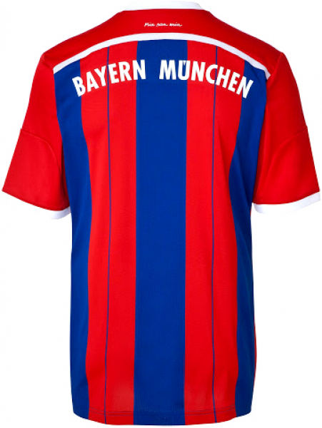 Adidas FC Bayern München Trikot 2014/15 heim rot blau Herren S oder M