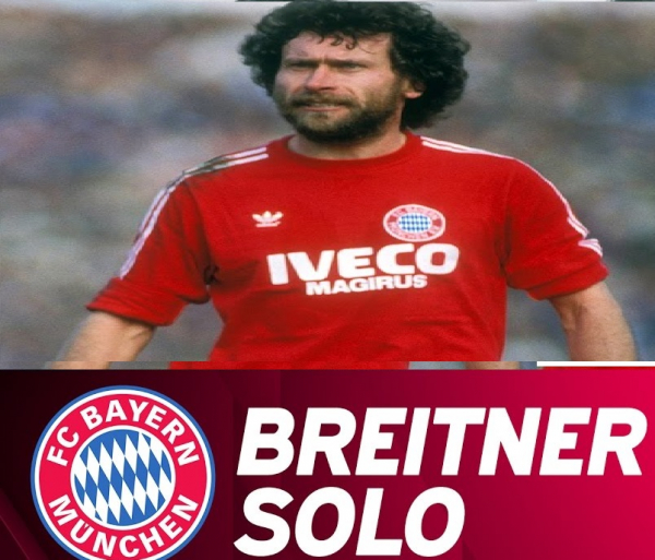 Adidas/Erima FC Bayern München Trikot 1983-84 Magirus Iveco Heim Rot Langarm Herren L