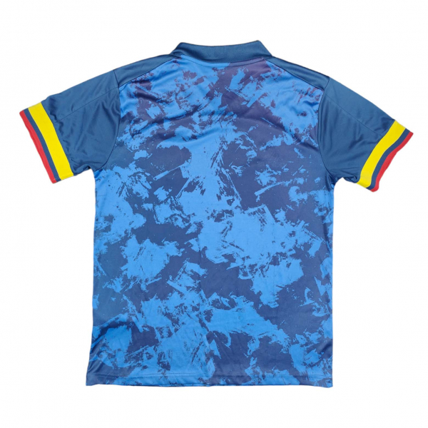 Adidas Kolumbien Trikot Copa 2020/21 auswärts blau dunkelblau gelb NEU Herren M