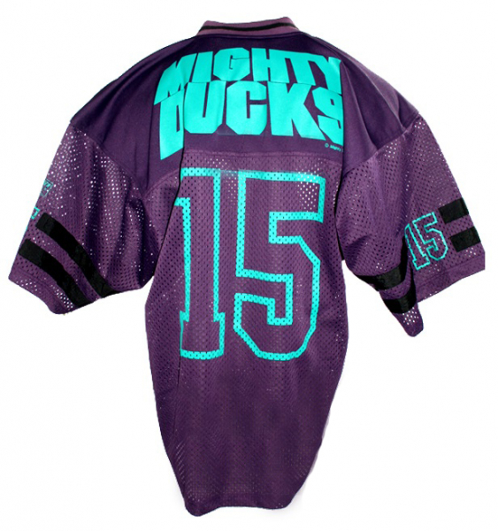 Campri Anaheim Mighty Ducks jersey 15 jump around Walt Disney shirt men's M