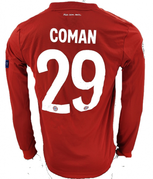 Adidas FC Bayern Múnich camiseta 29 Kingsley Coman 2019/20 rojo T-com jersey senor XXL / 2XL