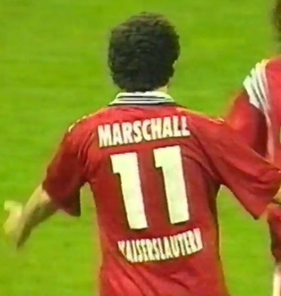 Adidas 1.FC Kaiserslautern Trikot 11 Olaf Marschall 1998/99 FCK Heim Rot Herren XXL/2XL