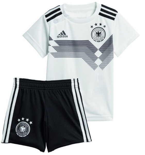 Adidas Deutschland Trikot WM 2018 heim weiß DFB 4 Sterne Minikit Baby Kind 86 & 116