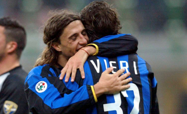 Nike Inter Mailand Trikot 32 Christian Vieri 2002/03 Heim Herren XL