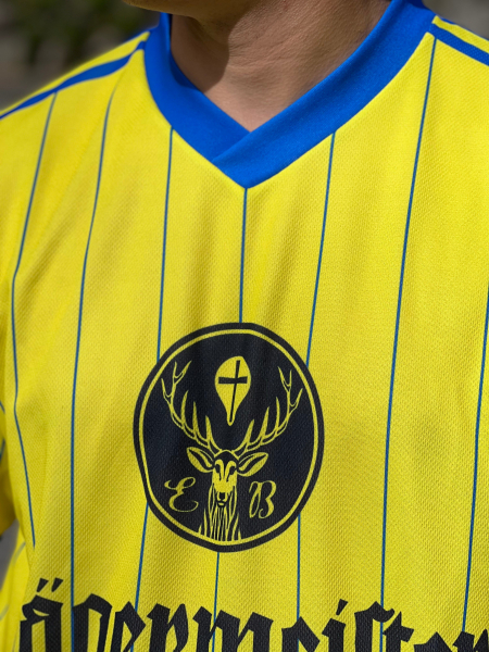Original Eintracht Braunschweig Trikot Jägermeister 1982/83 gelb retro Herren M