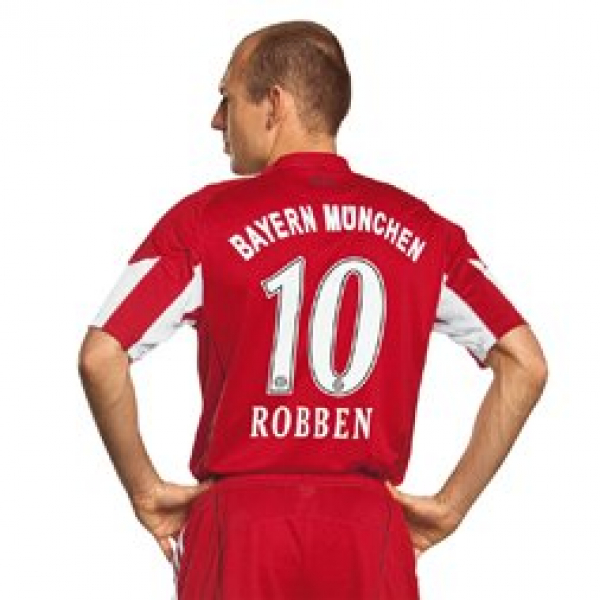 Adidas FC Bayern München Trikot 10 Arjen Robben 2010/11 T-home heim Herren M oder L