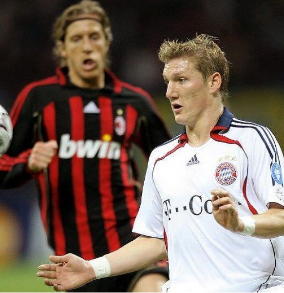 Adidas FC Bayern Munich jersey 31 Bastian Schweinsteiger 2006/07 T-com white men's/kids 176cm S-M (B-Stock) - Kopie