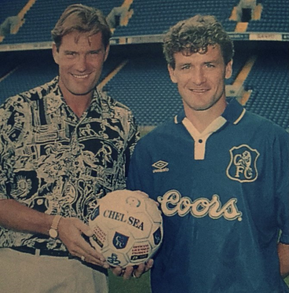 Umbro Chelsea London Trikot 20 Glenn Hoddle 1995/96 Coors Herren XL