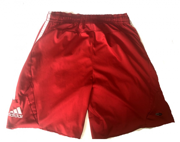 Adidas Hamburger SV Trikothose Hose Shorts 22 Ruud Van Nistelrooy 2009/10 HSV rot Herren S = 5