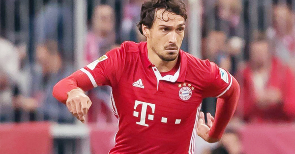 Adidas FC Bayern Munich jersey 5 Mats Hummels 2016/17 home red T-com Telekom men's XL