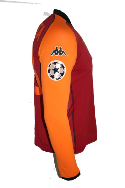 Kappa AS Rom Trikot 33 Gabriel Batistuta 2002/03 batigol CL Matchworn Langarm Rot Herren L