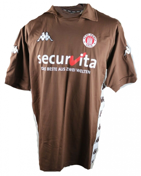 Kappa FC St. Pauli camiseta 2002/03 Securvita verde senor L