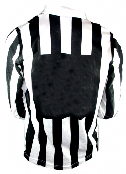 Kappa Juventus Turin Trikot 1992-94 Danone heim weiß schwarz langarm Herren L