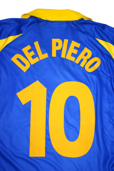 Kappa Juventus Turin Trikot 10 Alessandro Del Piero 1998/99 CL Auswärts Blau Herren L