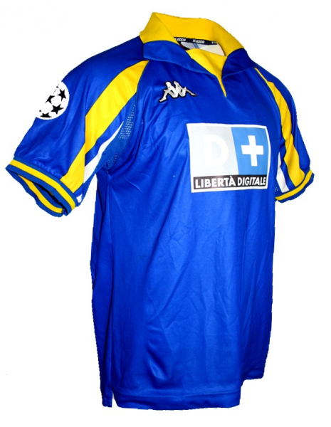 Kappa Juventus Turin Trikot 10 Alessandro Del Piero 1998/99 CL Auswärts Blau Herren L