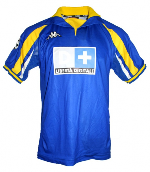 Kappa Juventus Turin Trikot 10 Alessandro Del Piero 1998/99 CL Auswärts Blau Herren L