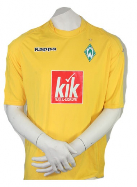 Kappa SV Werder Bremen Trikot 33 Christian Vander match worn 2005/06 Torwart Herren 3XL/XXXL