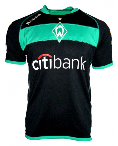 Kappa SV Werder Bremen Trikot 24 Claudio Pizarro 2008/09 Schwarz CL Herren S
