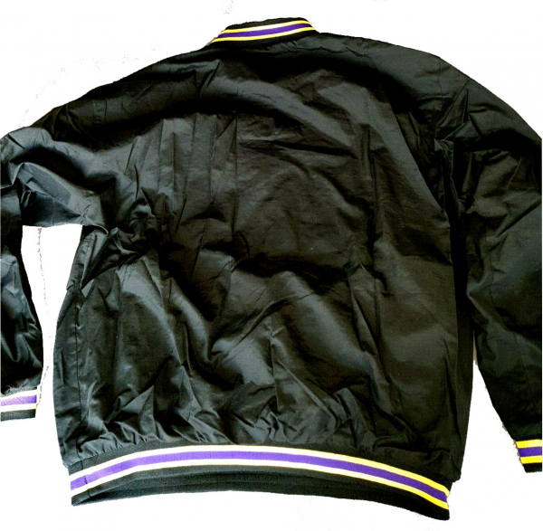 Reebok Los Angeles Lakers chaqueta LA NBA L.A negro 1/4 ipper zip senor L