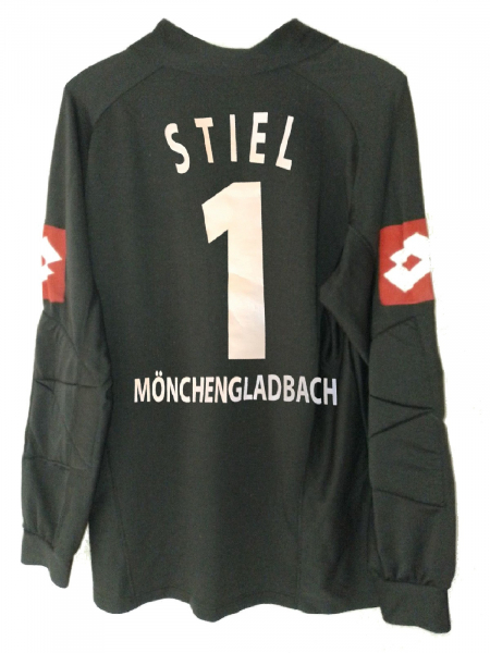 Lotto Borussia Mönchengladbach goal keeper jersey 1 Jörg Stiel BMG Jever black men's 140 cm - 152 cm