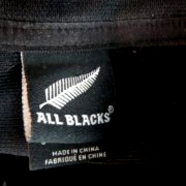 Adidas New Zealand jersey 2005 2006 All Blacks Rugby home black men's M or XL