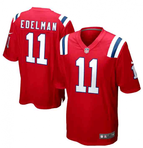 Nike New England Patriots Trikot 11 Julian Edelman NFL rot Alternate Vapor Limited jersey Herren XL