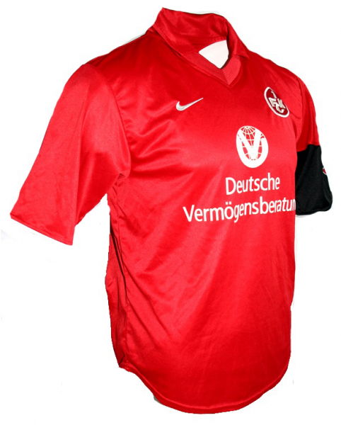 Nike 1. FC Kaiserslautern camiseta 25 Miroslav Klose 2000/2001 rojo senor S