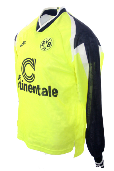 Nike Borussia Dortmund Trikot 13 Karl-Heinz Riedle 1995/96 Continentale BVB CL Langarm Herren S