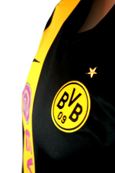 Nike Borussia Dortmund jersey 2008/09 BVB Evonik away black kids 164 cm