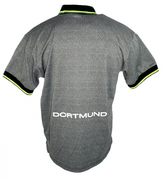 Nike Borussia Dortmund Trikot 1996/97 18 Ricken 10 Möller 9 Chapuisat BVB Continentale Grau Herren L oder XL