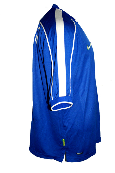 Nike Brasilien Trikot 9 Ronaldo el fenomene WM 1998 98 Away Blau Herren S/M/L/XL/XXL/2XL