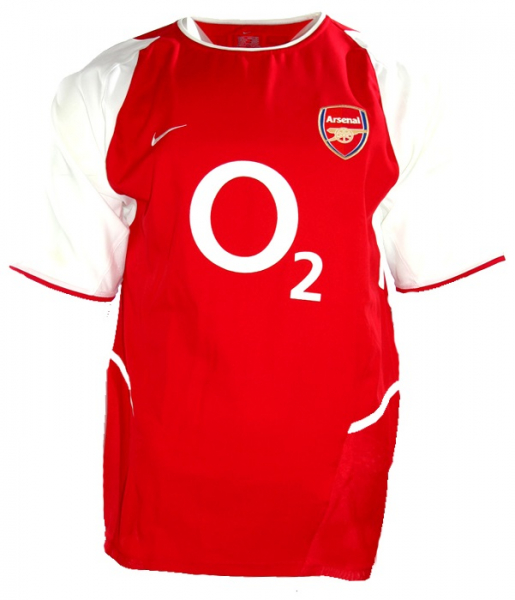 Nike FC Arsenal Trikot 14 Thierry Henry 2003/04 Ungeschlagen CL Heim Herren L/XL/XXL