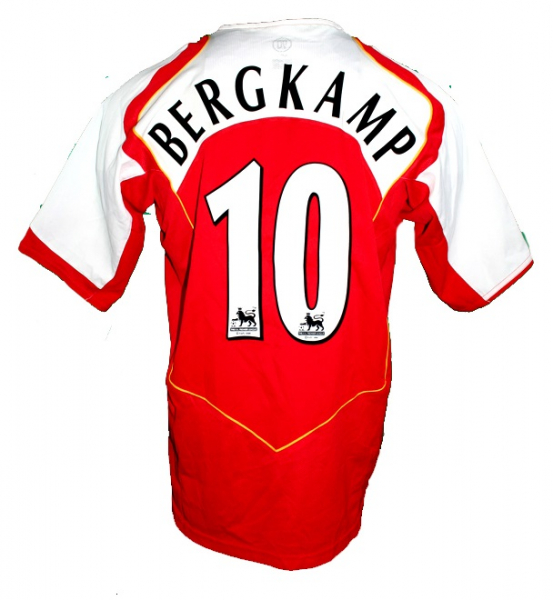 Nike FC Arsenal Trikot 10 Dennis Bergkamp 2004/05 Ungeschlagen Herren XL