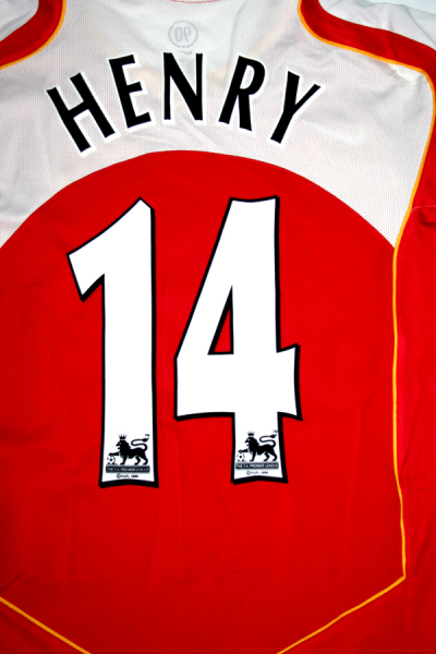 Nike FC Arsenal Trikot 14 Thierry Henry 2004/05 Ungeschlagen Herren S, L oder XL