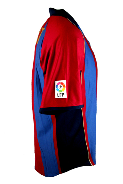 Nike FC Barcelona Trikot 10 Rivaldo 2001/02 Heim Herren XL