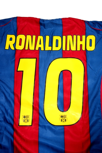Nike FC Barcelona Trikot 10 Ronaldinho 2004/05 Heim Barca Herren XL