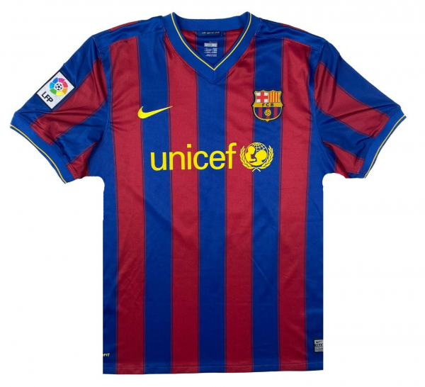 Nike FC Barcelona jersey 9 Zlatan Ibrahimovic 2009/10 Unicef men's S