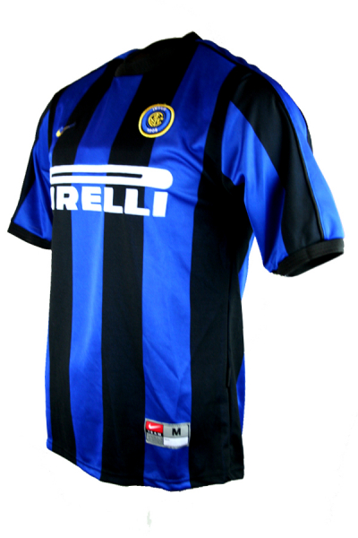 Nike Inter Mailand Trikot 10 Roberto Baggio 1999/2000 CL Pirelli Herren M