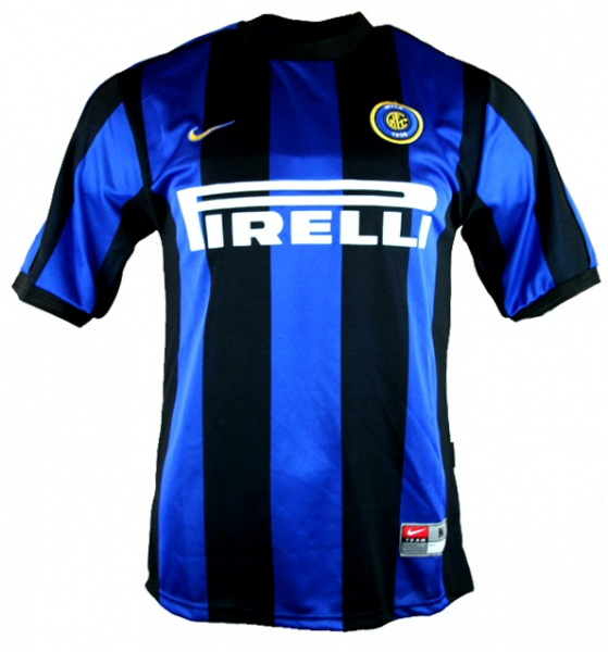 Nike Inter Mailand Trikot 10 Roberto Baggio 1999/2000 CL Pirelli Herren M