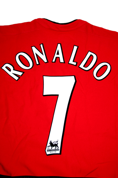 Nike Manchester United Trikot 7 Cristiano Ronaldo 2003/04 Vodafone rot Herren XL