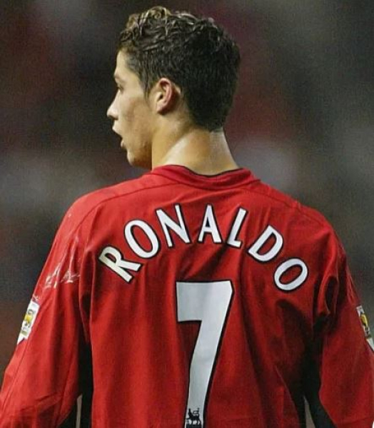 Nike Manchester United Trikot 7 Cristiano Ronaldo 2003/04 Vodafone rot Herren XL