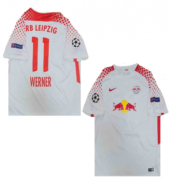 Nike RB Red Bull Leipzig Trikot 11 Timo Werner 2017/18 heim weiß Herren XXL/2XL