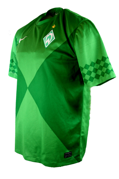 Nike SV Werder Bremen camiseta 8 Clemens Fritz 2012/13 verde senor L
