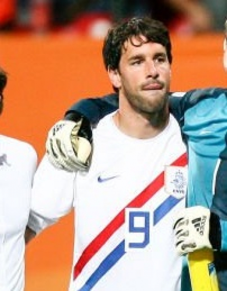 Nike Países Bajos camiseta 9 Ruud van Nistelrooy copa del mundo 2006 blanco senor XL